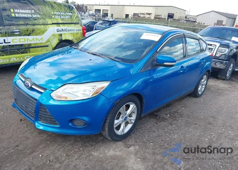 2013 Ford Focus Se z USA, uszkodzony, nr VIN 1FADP3K22DL114816